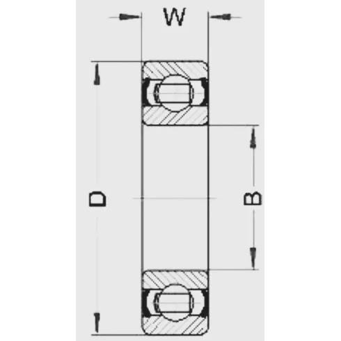 Подшипник 6002 BHTS ZZ C4 400 BECO (доставка из-за рубежа) 15×32×9 мм, фото 2